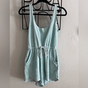 Shore Brand Scoop Neck Terry Romper XS